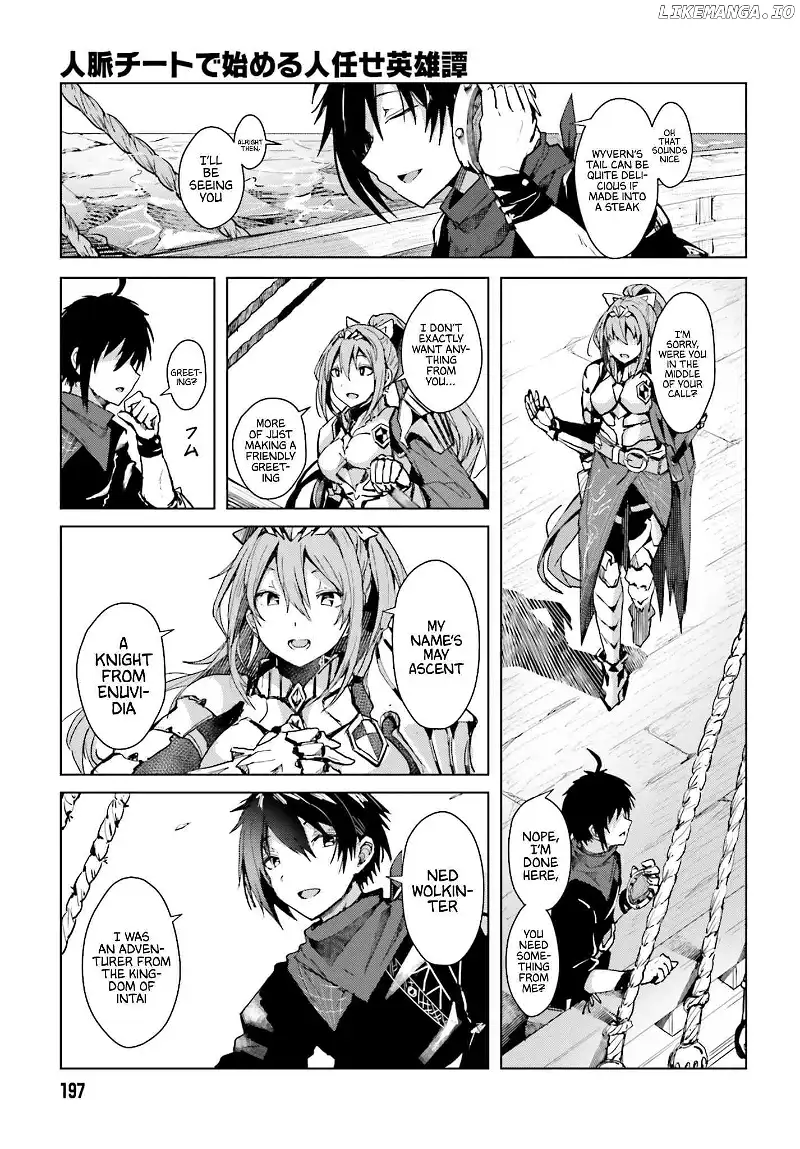 A Heroic Tale About Starting With a Personal Relations Cheat(Ability) and Letting Others Do the Job - Chapter 1 - Page 20