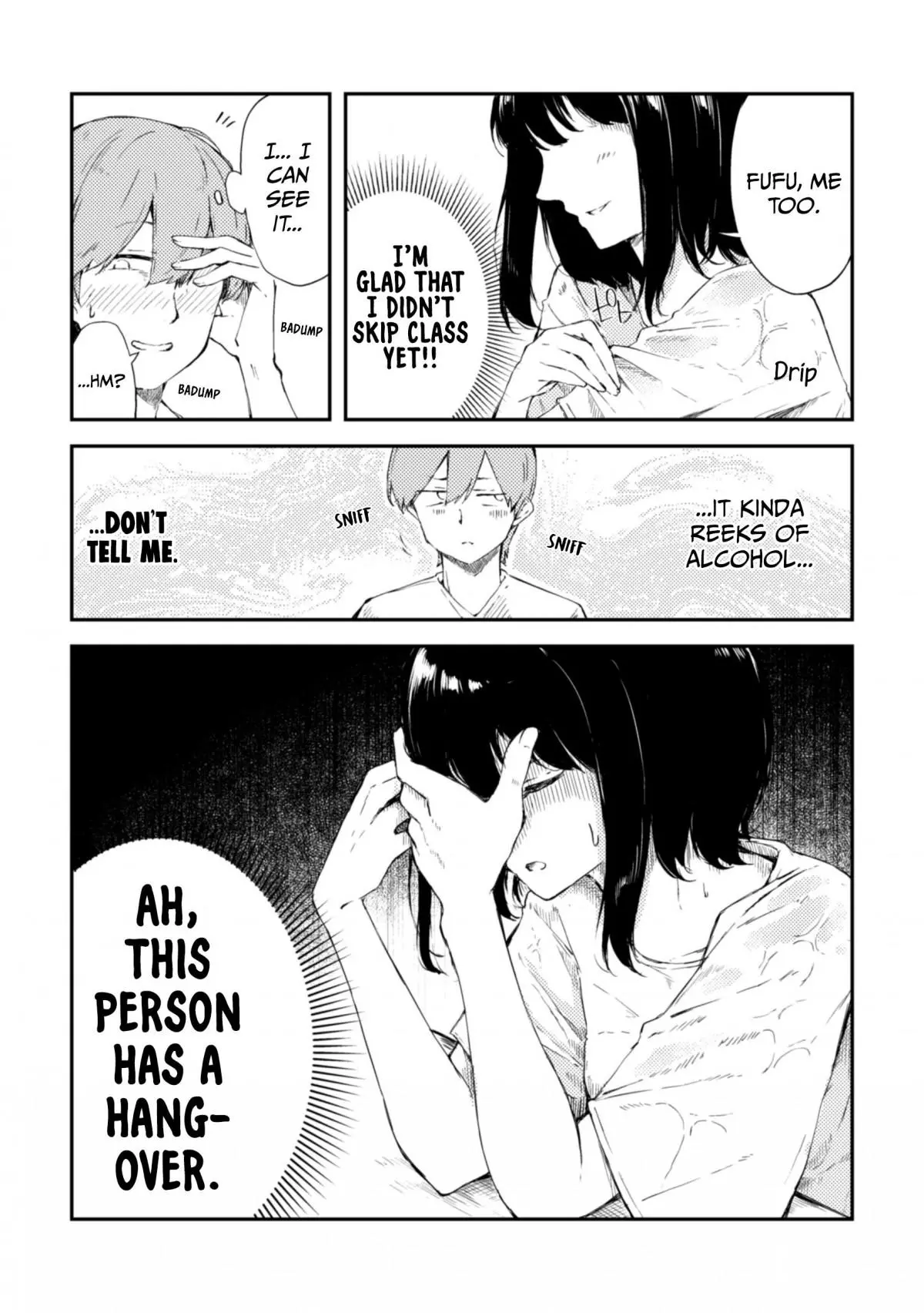 A Story About Getting Tangled Up With A Drunk Onee-san in a Saizeriya - Chapter 4 - Page 2