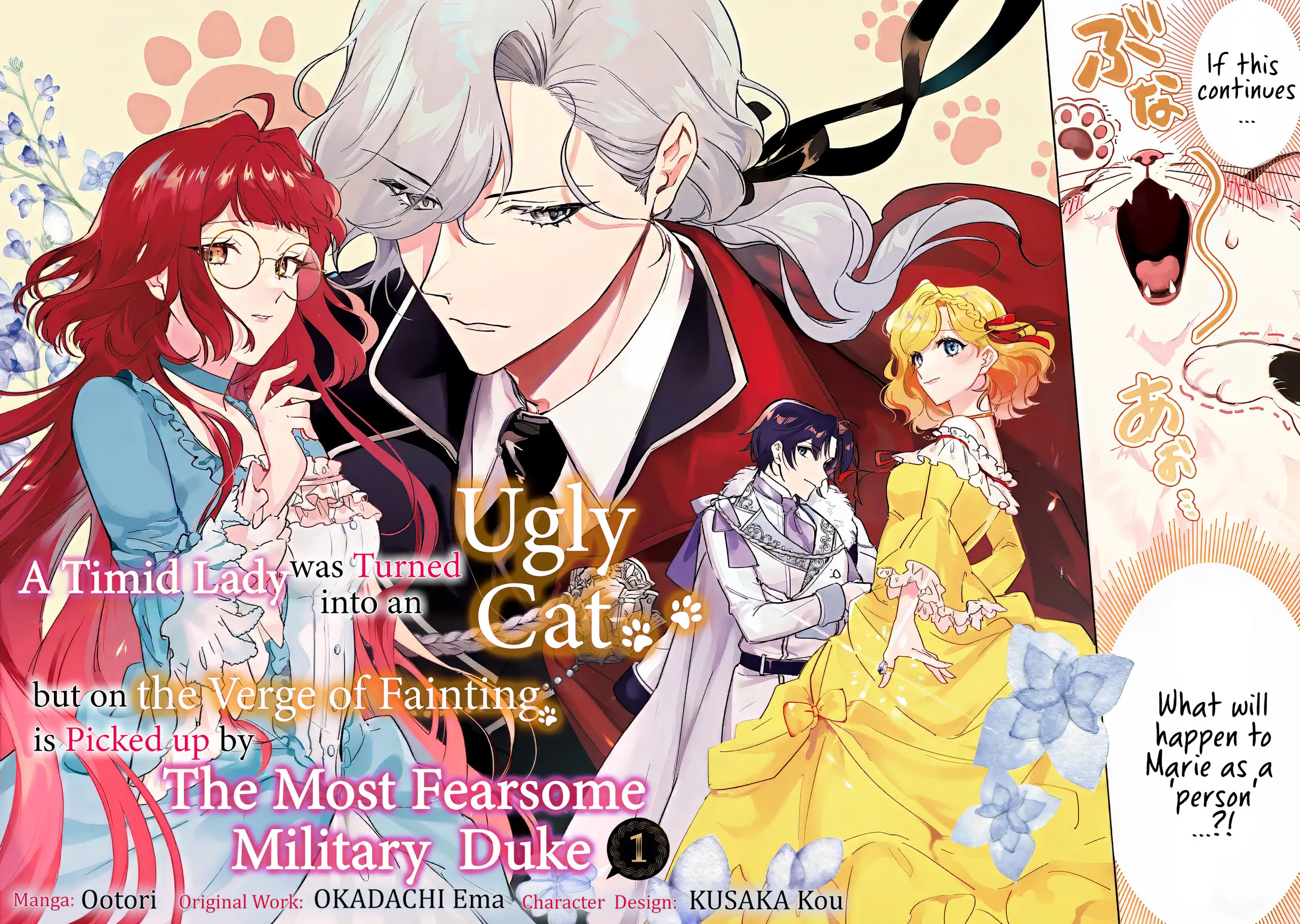 A Timid Lady was Turned into an Ugly Cat, but on the Verge of Fainting is  Picked up by the Most Fearsome Military Duke - Chapter 1 - Page 3