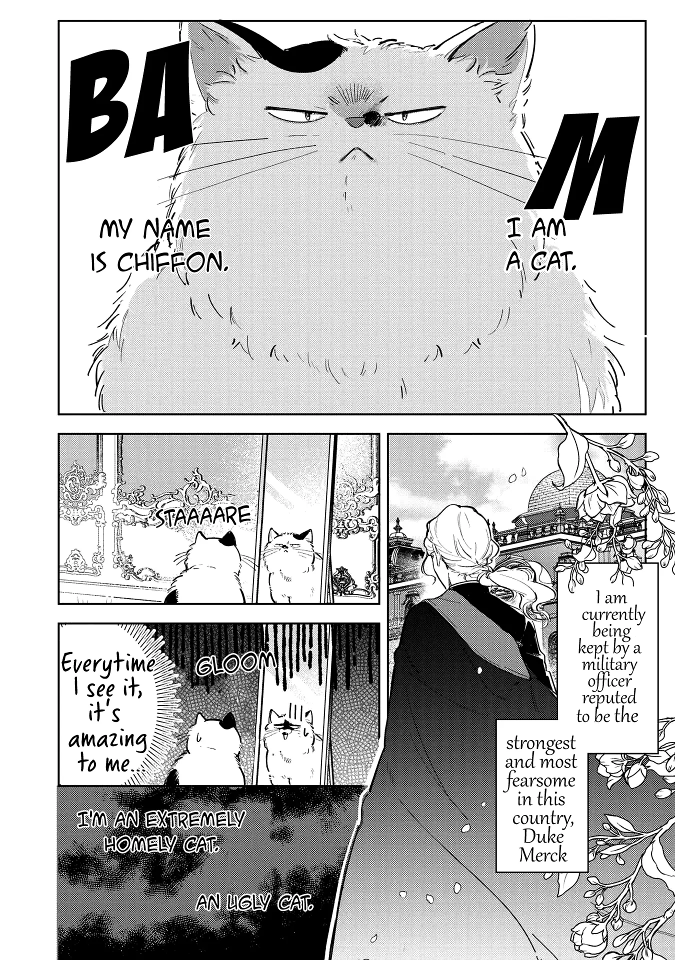 A Timid Lady was Turned into an Ugly Cat, but on the Verge of Fainting is  Picked up by the Most Fearsome Military Duke - Chapter 1 - Page 7