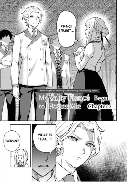 After Giving Up on Improving Our Relationship and Distancing Myself, My Salty Fiance Began to Pester Me - Chapter 2 - Page 3