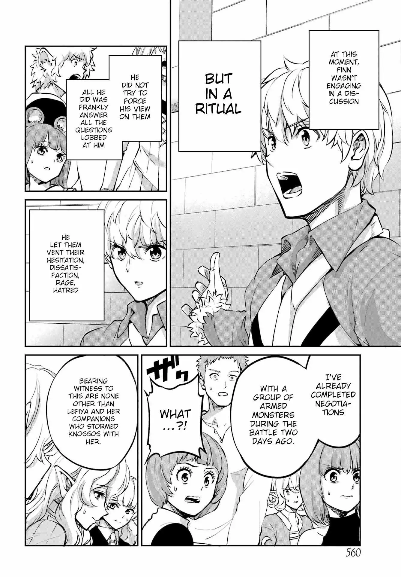 Dungeon ni Deai wo Motomeru no wa Machigatte Iru Darou ka Gaiden - Sword Oratoria - Chapter 97 - Page 11