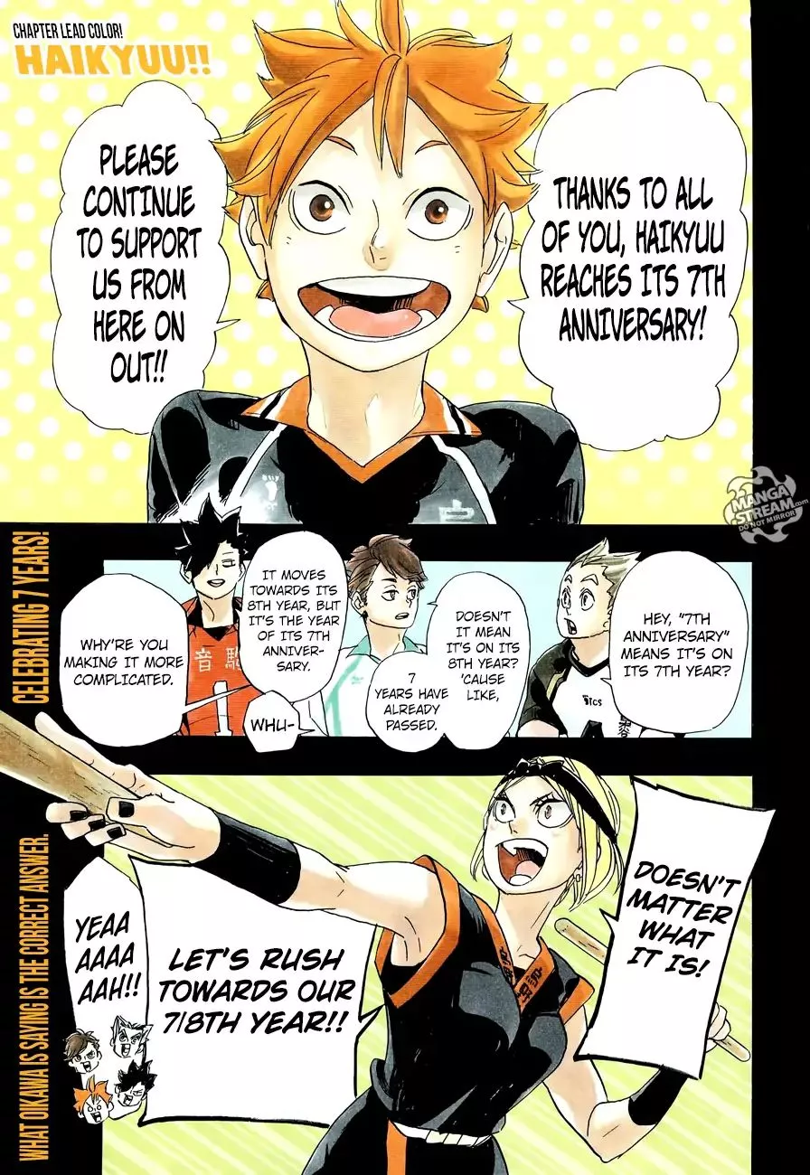 Haikyuu!! - Chapter 338 - Page 2