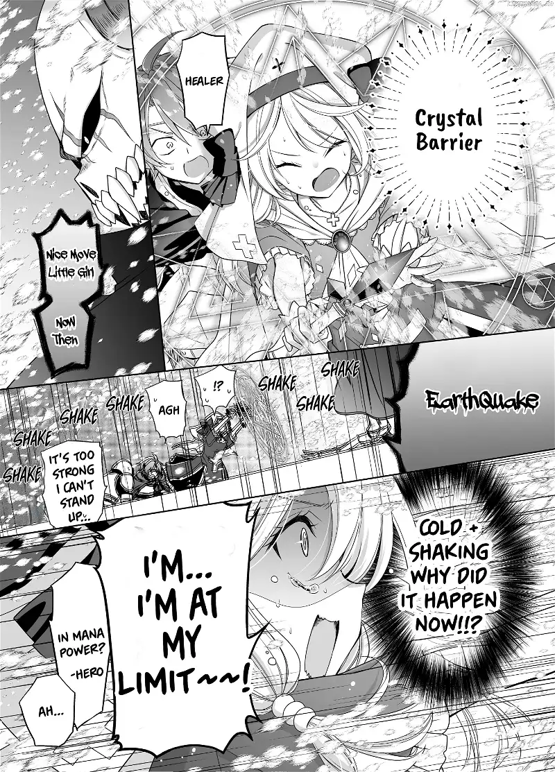 Healer-Chan Whose Urge To Urinate Is Steadily Increasing In The Middle Of The Final Boss Fight - Chapter 4 - Page 2