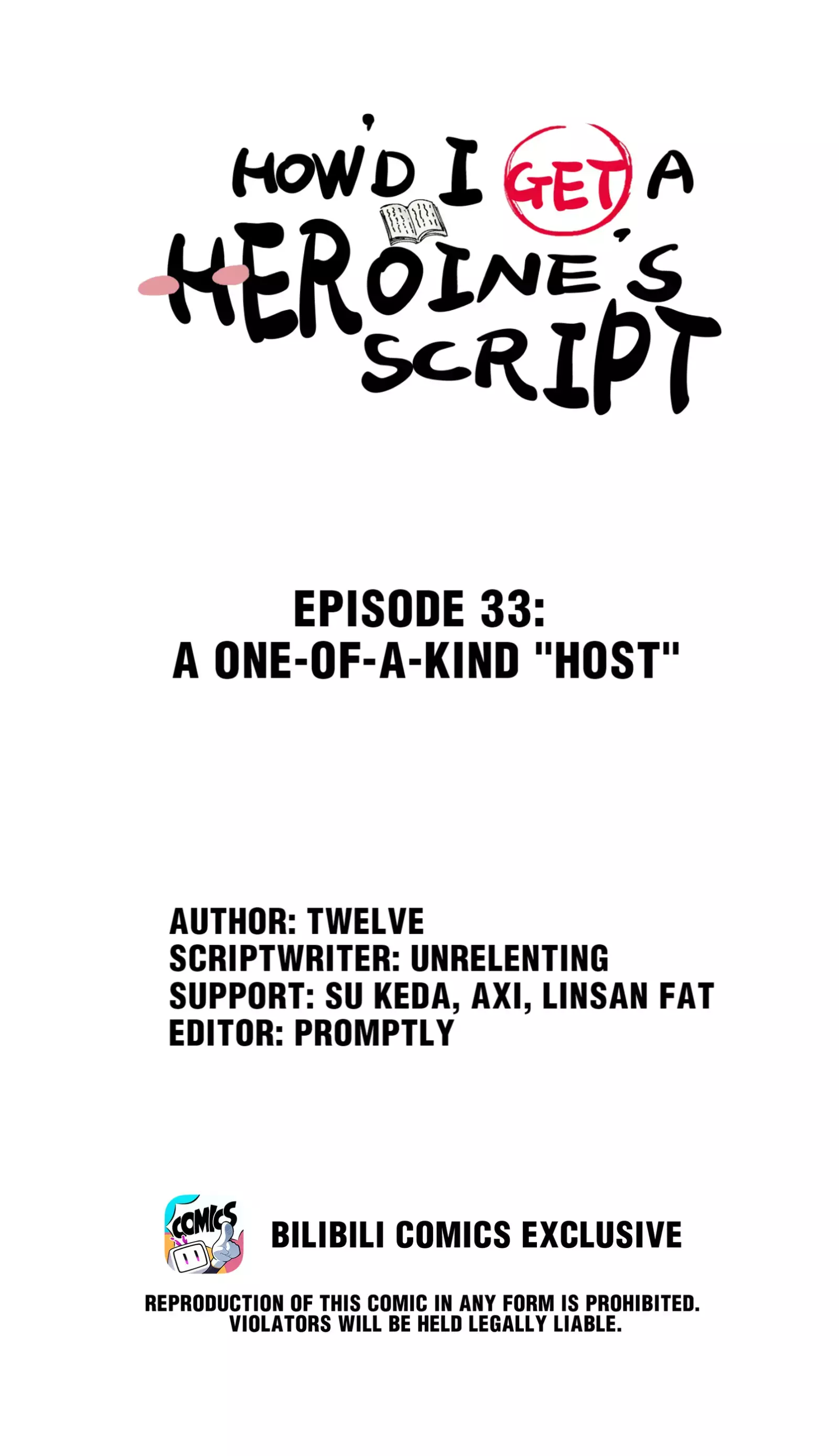 How’d I Get a Heroine’s Script? (Official) - Chapter 33 - Page 1