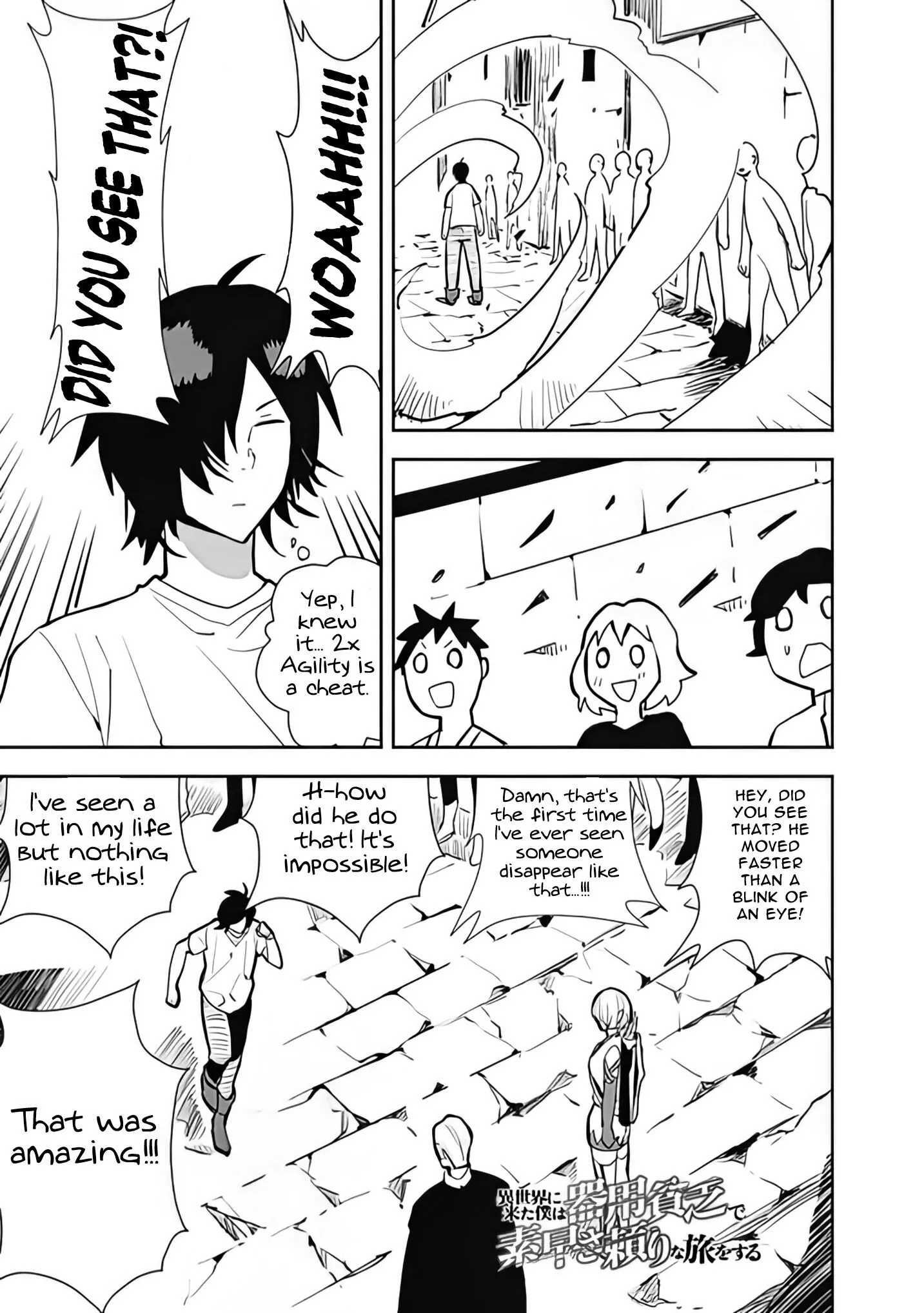 I Came to Another World as a Jack of All Trades and a Master of None to Journey While Relying on Quickness - Chapter 20 - Page 2