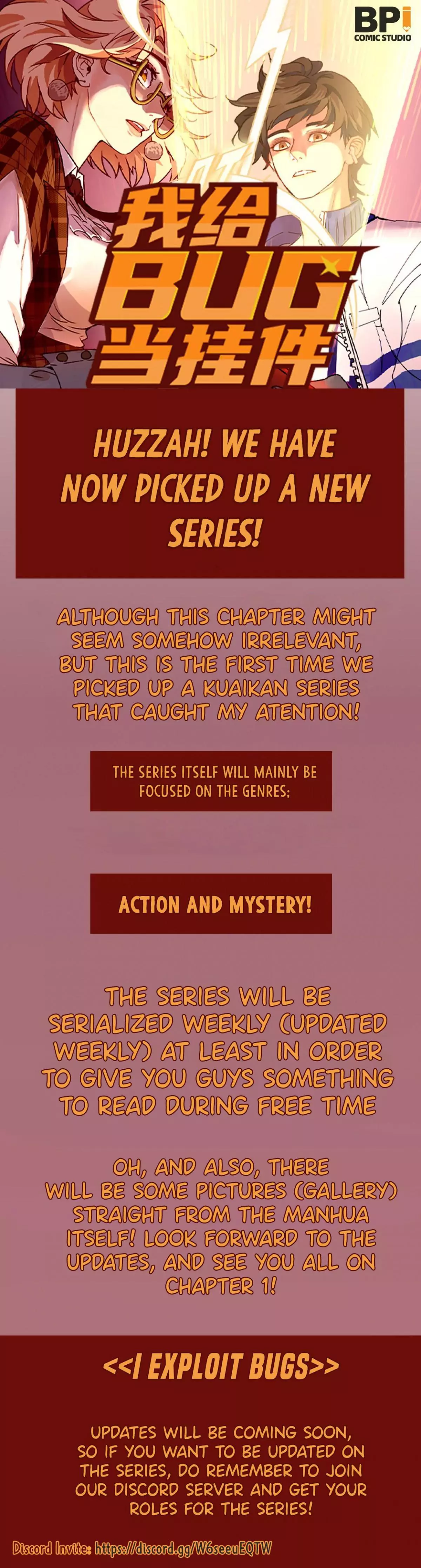 I Exploit Bugs - Chapter 0 - Page 1