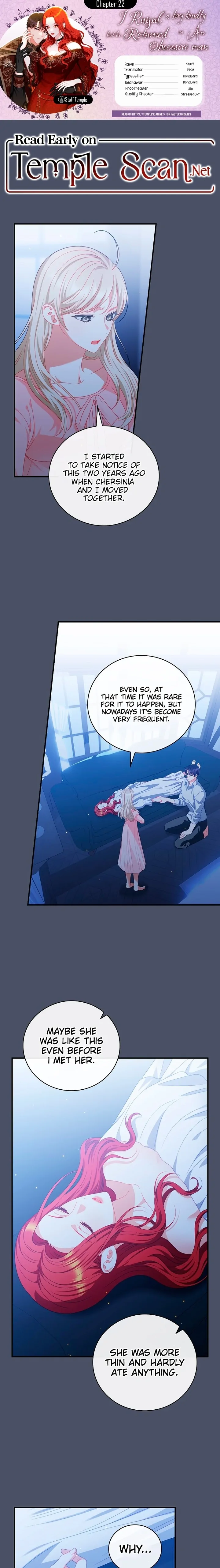 I Raised A Boy Kindly But He Returned As An Obsessive Man - Chapter 22 - Page 1