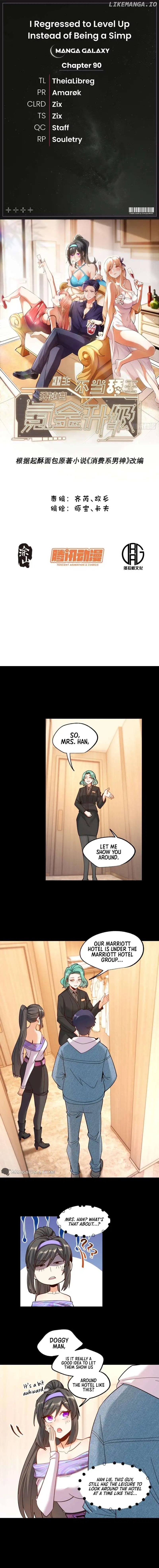 I Regressed to Level Up Instead of Being a Simp - Chapter 90 - Page 1