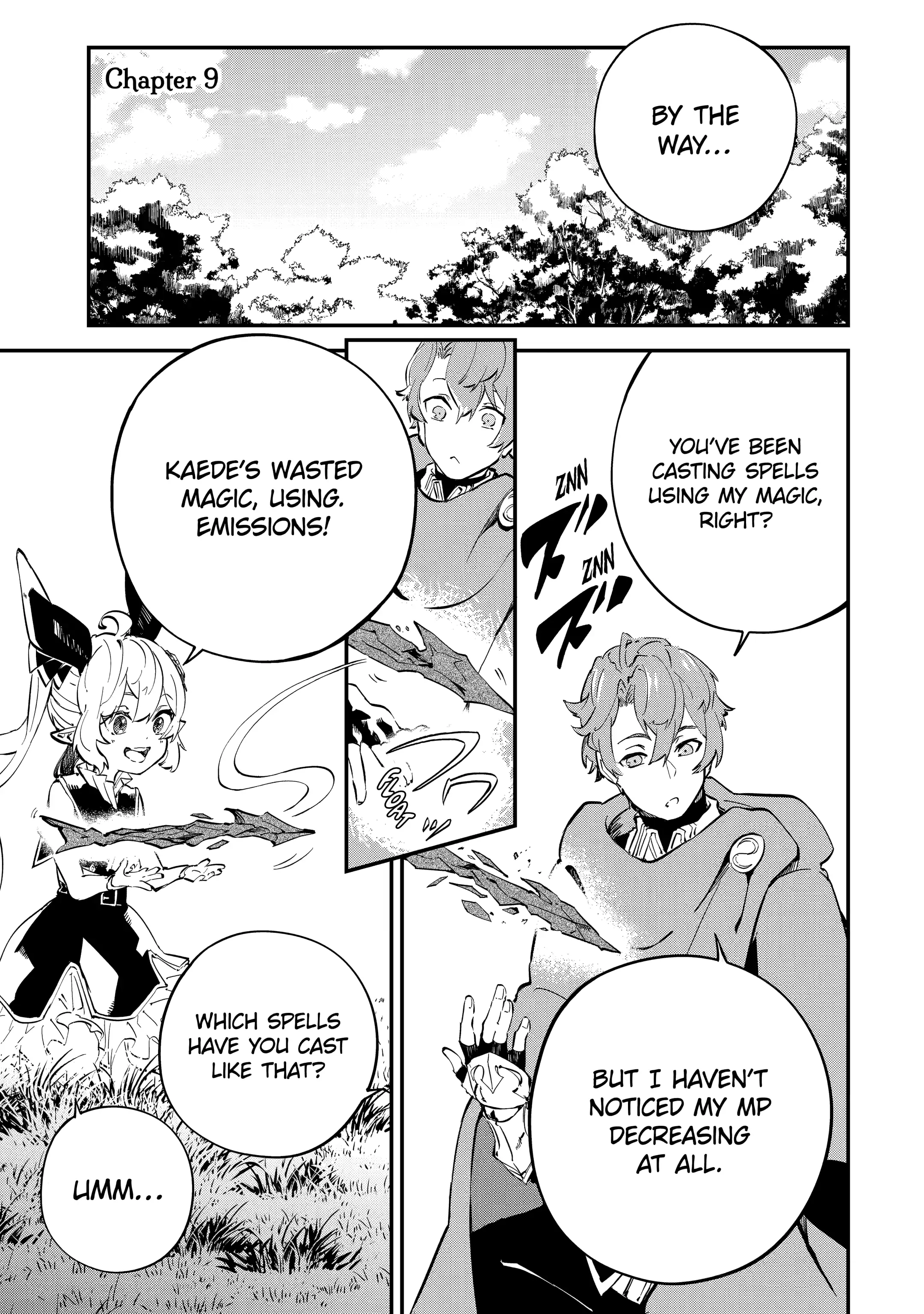 I Think I'll Cheat to Become a Spellsword in Another World (Official) - Chapter 9 - Page 1