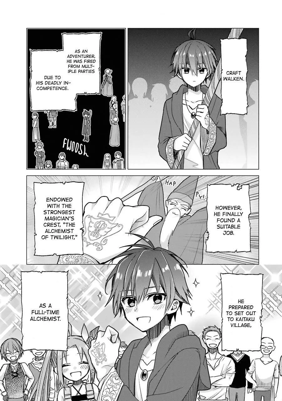 I was fired as an Adventurer, so I became an Alchemist!~ Frontier development? Alright, leave it to me! - Chapter 2 - Page 1