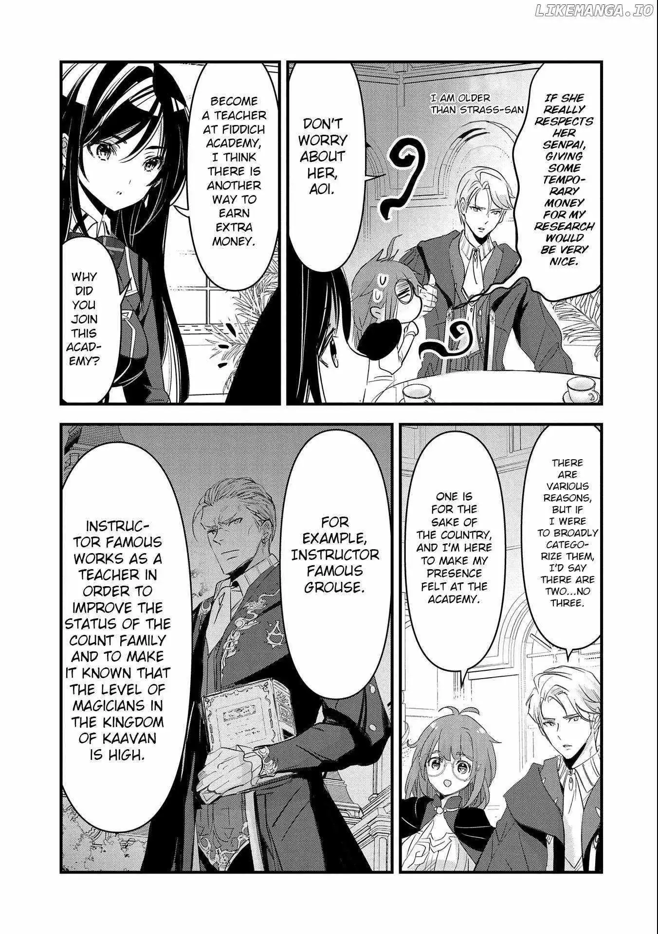 I Was Transferred To Another World And Became A Teacher, But I'm Feared As A Witch: Aoi-sensei's Academy Struggle Log - Chapter 5 - Page 4