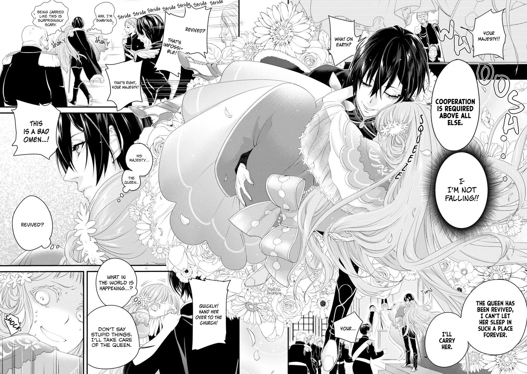 I Worked Myself to Death and Reincarnated as the Queen of His Majesty, Who Is Younger than Me! - Chapter 1 - Page 20