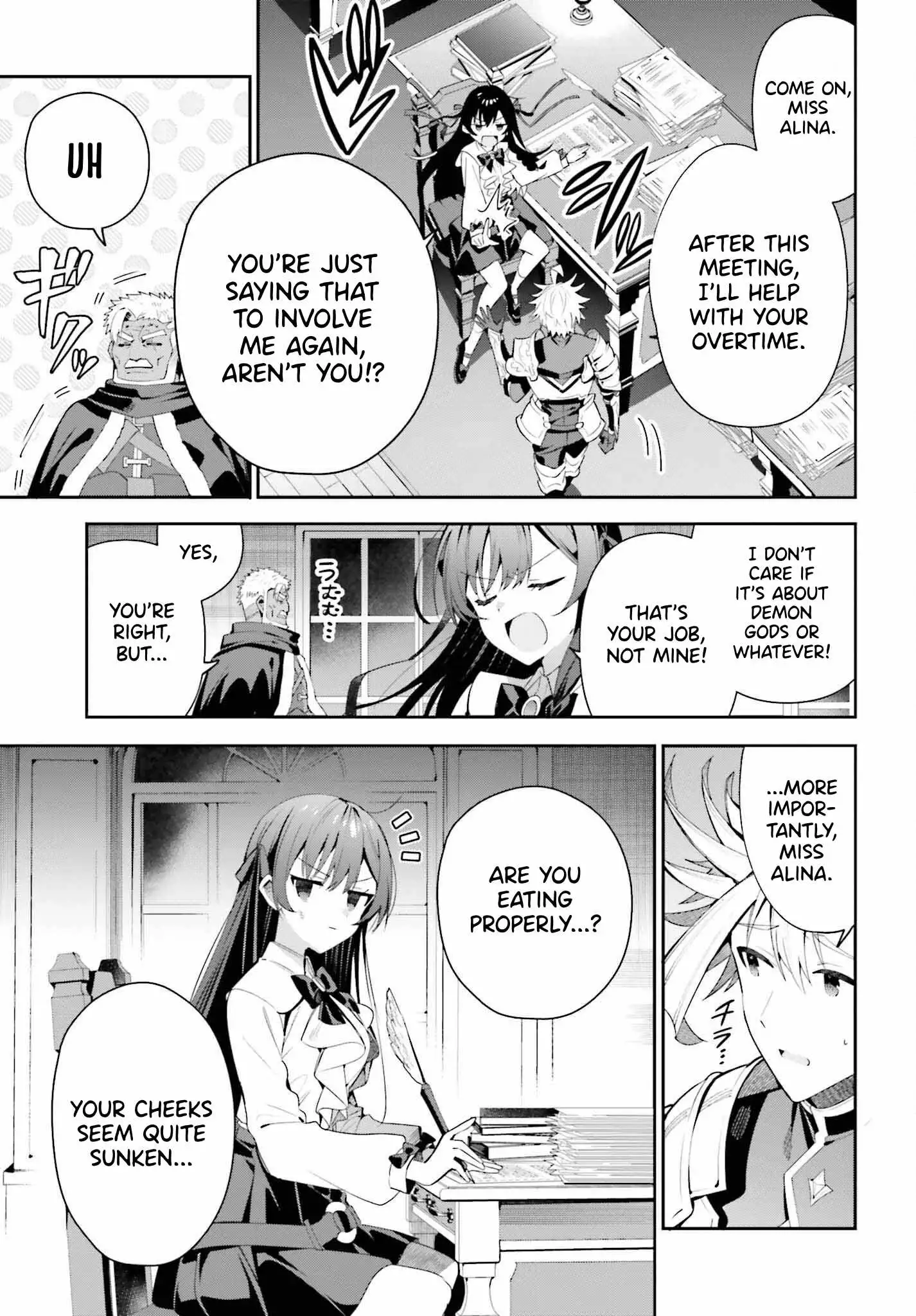 I'm The Guild Receptionist, But Since I Don't Want To Work Overtime, I Think I'll Just Solo The Boss - Chapter 26 - Page 10
