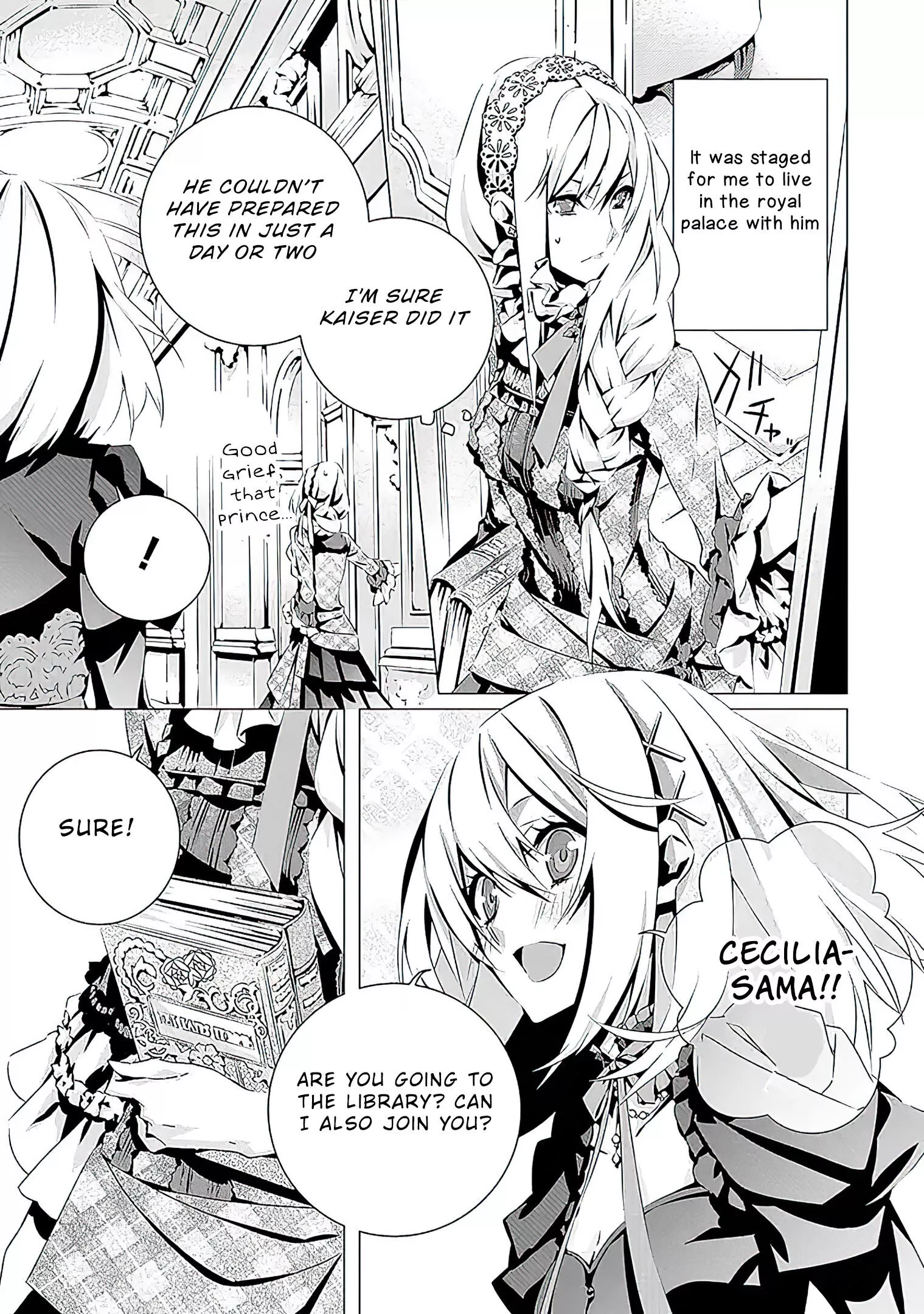 In an Otome Game World, I’m a Villain?! I Can’t Accept This! - Chapter 6 - Page 13