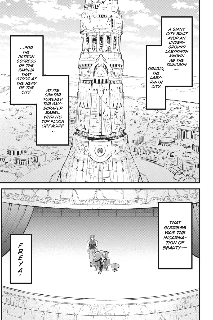 Is It Wrong to Try to Pick Up Girls in a Dungeon? Familia Chronicle Episode Freya (Official) - Chapter 1 - Page 6