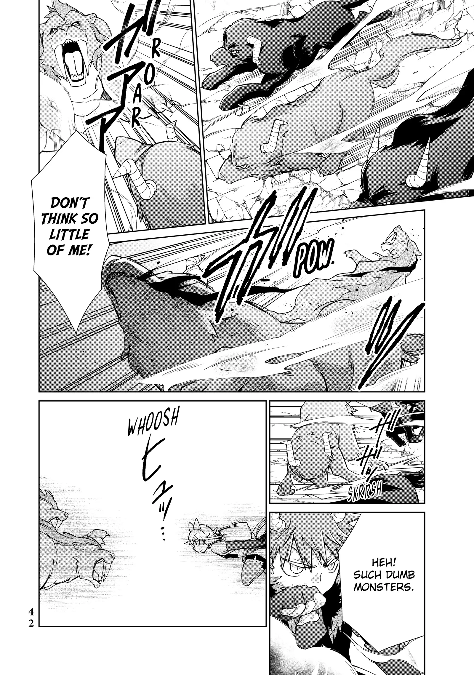Jishou! Heibon Mazoku no Eiyuu Life - B-kyuu Mazoku nanoni Cheat Dungeon o Tsukutte Shimatta Kekka - Chapter 31 - Page 42