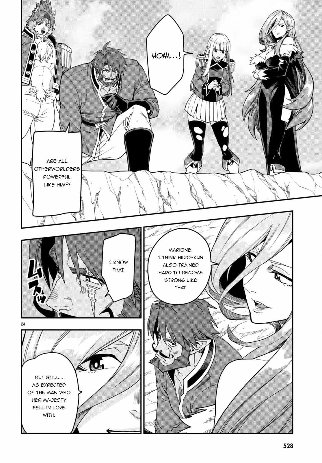 Konjiki no Moji Tsukai - Yuusha Yonin ni Makikomareta Unique Cheat - Chapter 92 - Page 25