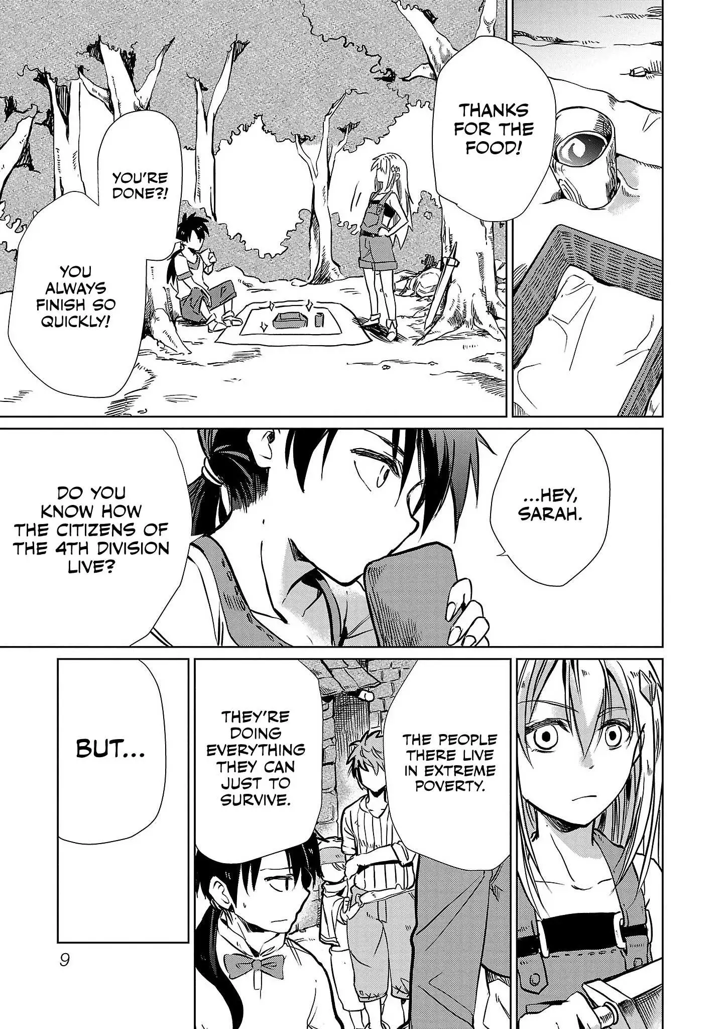 Kurasu ≪Mushoku≫ No Eiyuu-Tan ~Koushaku-Ka O Tsuihou Sareta Ga, Jitsu Wa Nagutta Dake De Sukiru O Kakutoku Dekiru To Wakari, Tairiku Ichi No Eiyuu Ni Noboritsumeru~ - Chapter 1 - Page 12