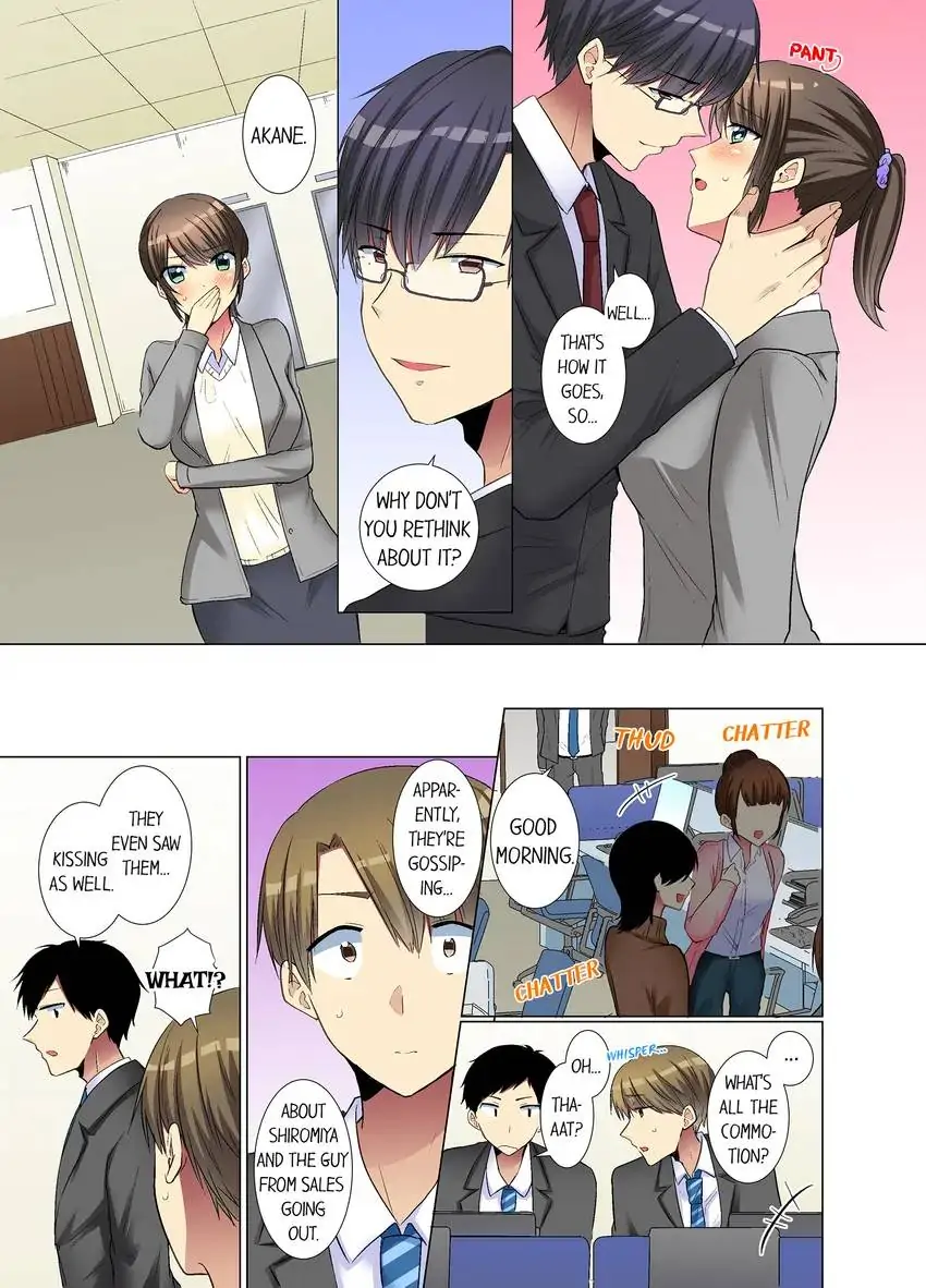 My Younger Colleague Is Too Unfriendly… if Pushing Her Doesn’t Work, I’ll Put It Inside of Her. - Chapter 27 - Page 2