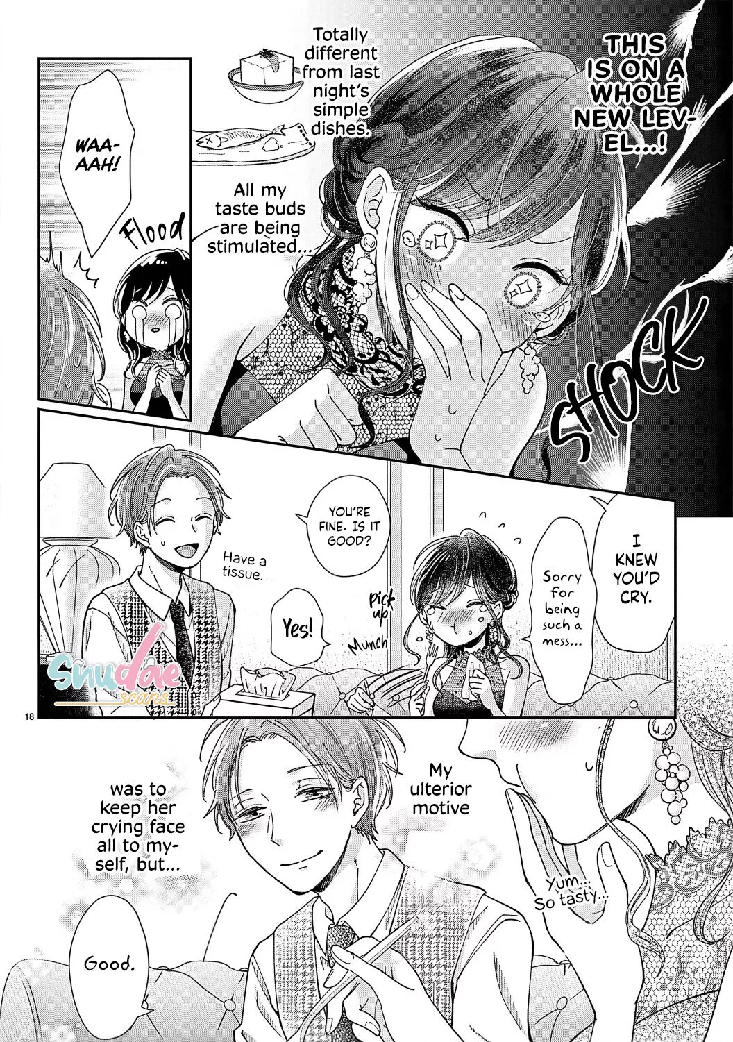 O Kuchi ga Etchina Jakuten Datte, Raibaru no Eriito Douryou ni Barete Shimaimashita - Chapter 3 - Page 22