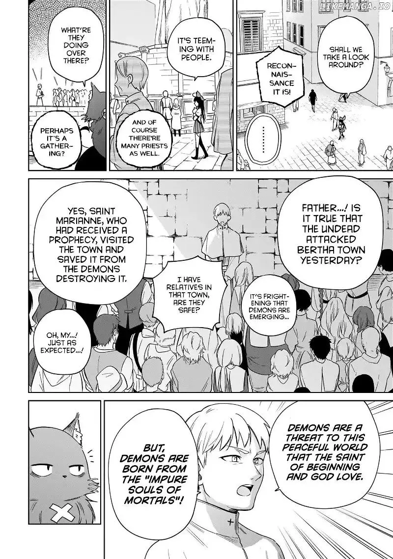 Saint? No, it's a passing demon! ~Absolutely invincible Saint travels with Mofumofu~ - Chapter 16 - Page 12