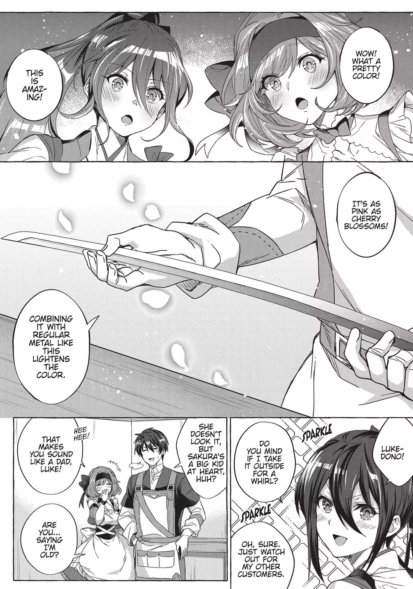 [Shuufuku] Sukiru ga Bannou Chiito-ka Shitanode, Buki-ya demo Hirakou ka to Omoimasu - Chapter 4 - Page 17
