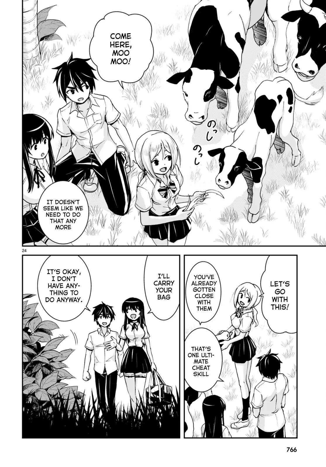 Survival life in a different world ~I moved to an uninhabited island in a different world with everyone at school, but I'm the only one who wins easily~ - Chapter 21 - Page 25