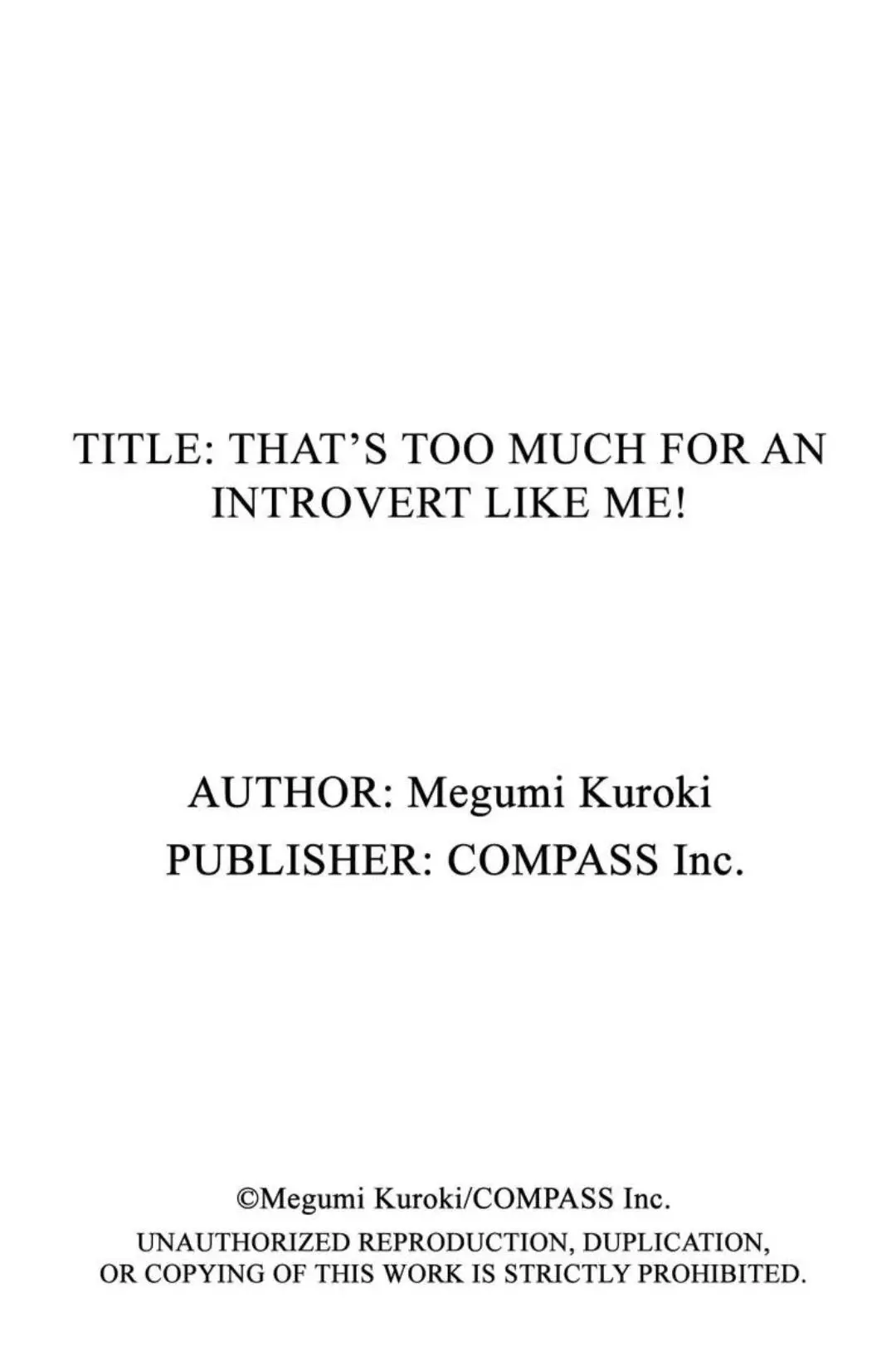 That's Too Much For an Introvert Like Me! - Chapter 6 - Page 18