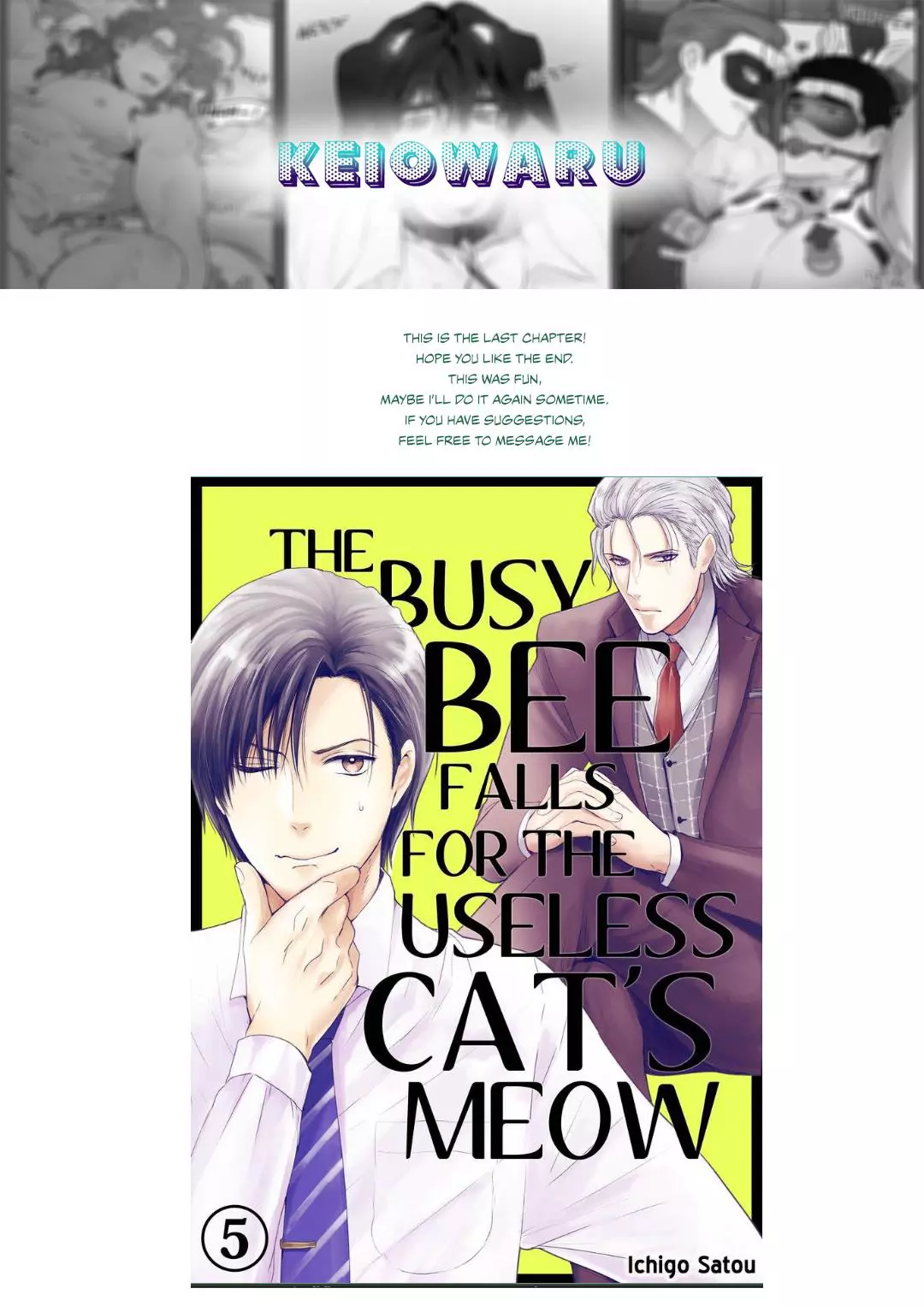 The Busy Bee Falls for the Useless Cat's Meow - Chapter 5 - Page 1
