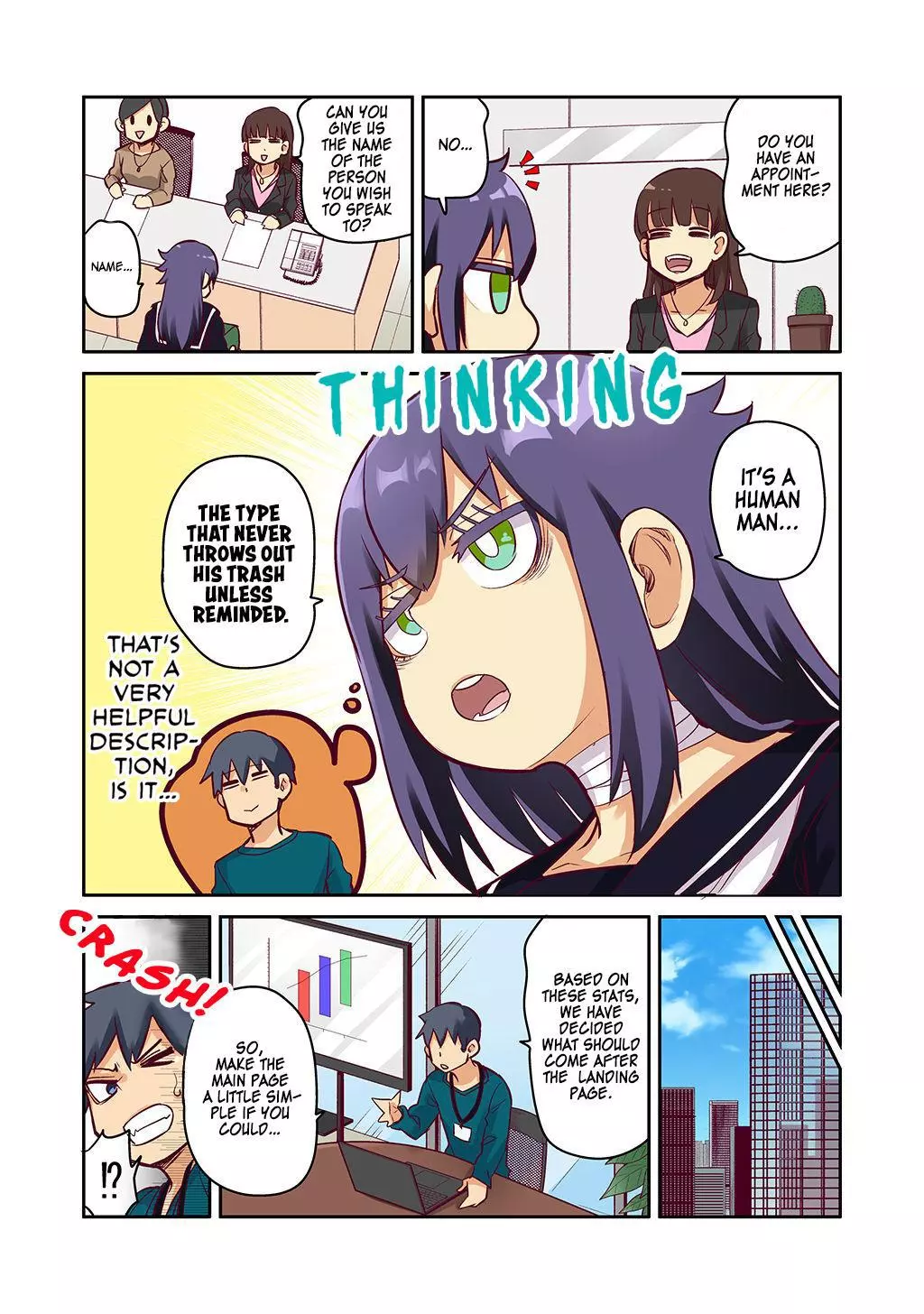 The crow I saved that one time, is just too clumsy for me - Chapter 6 - Page 3