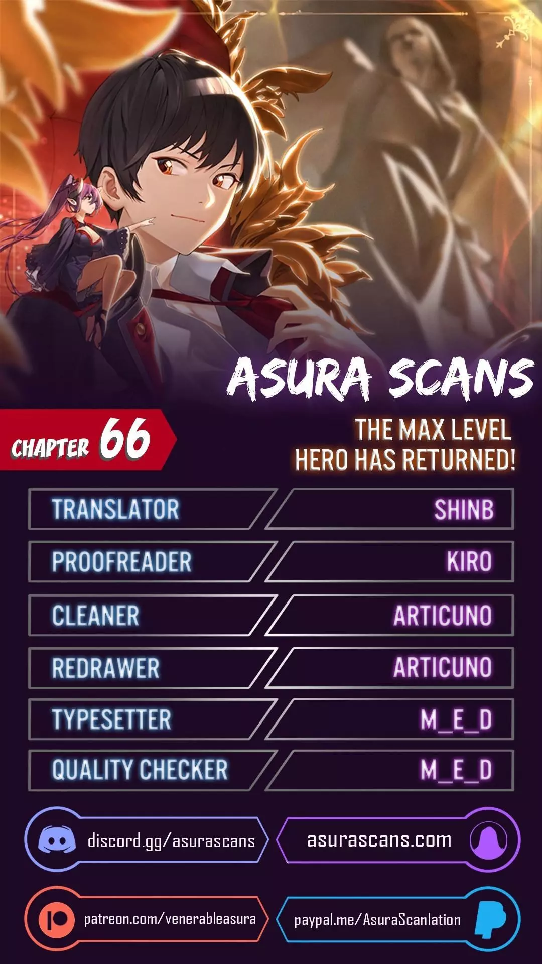 The Max Level Hero has Returned! - Chapter 66 - Page 1