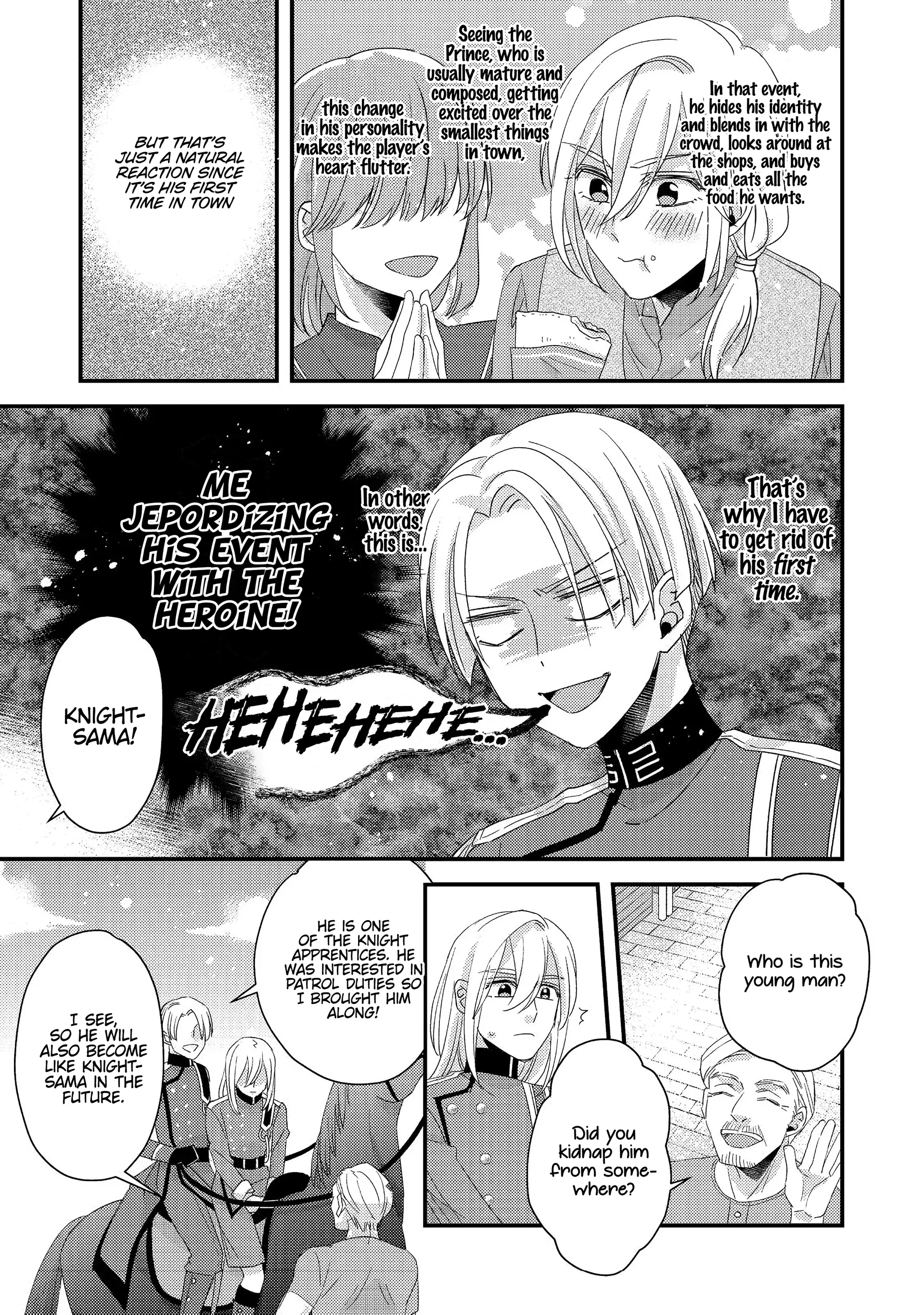 The villainess who is no better than an extra cross-dresses to be a love interest - Chapter 4 - Page 34