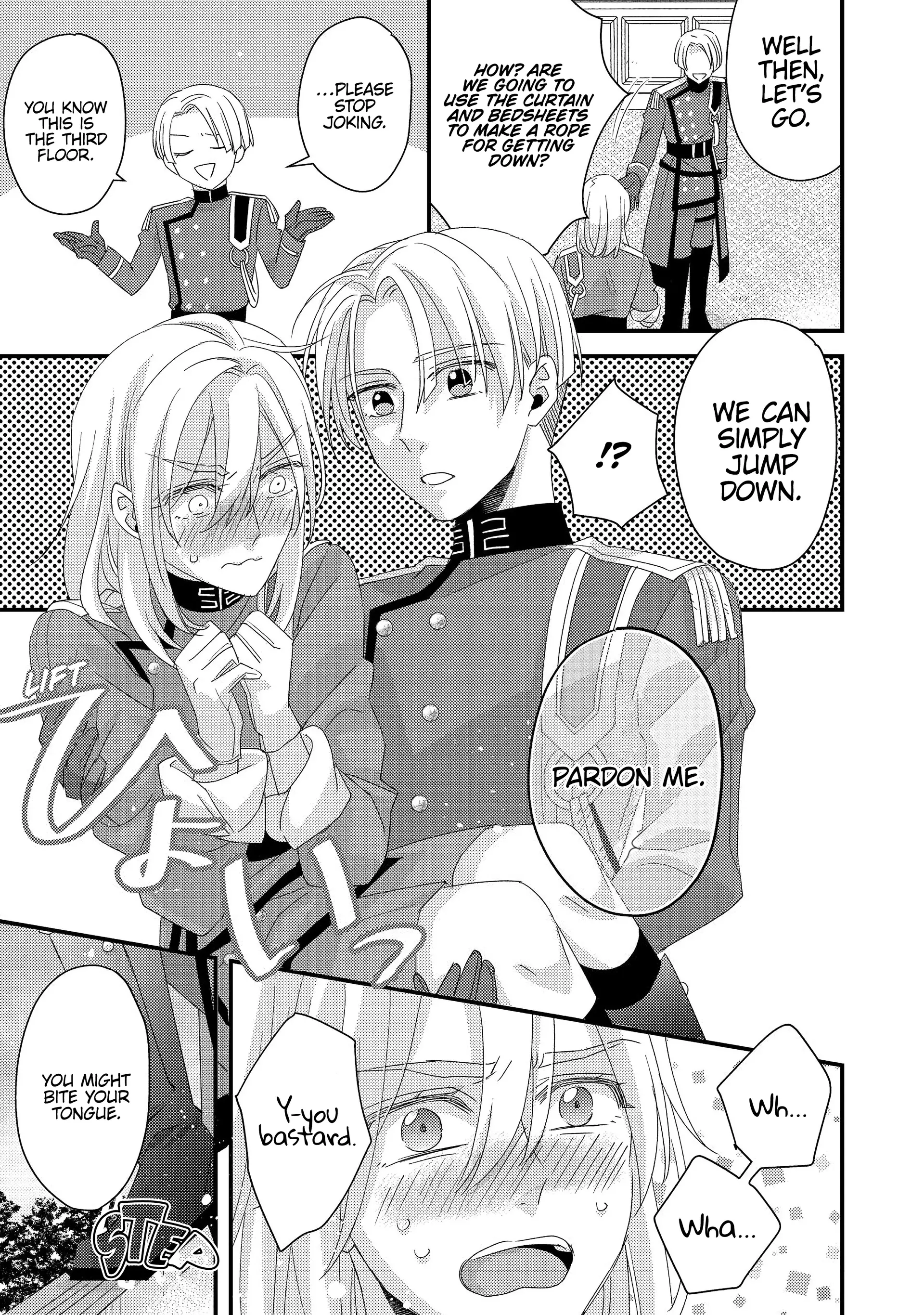 The villainess who is no better than an extra cross-dresses to be a love interest - Chapter 4 - Page 26