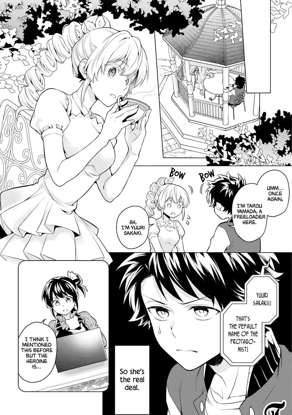 Transferred to another world, but I'm saving the world of an Otome game!? - Chapter 21 - Page 4
