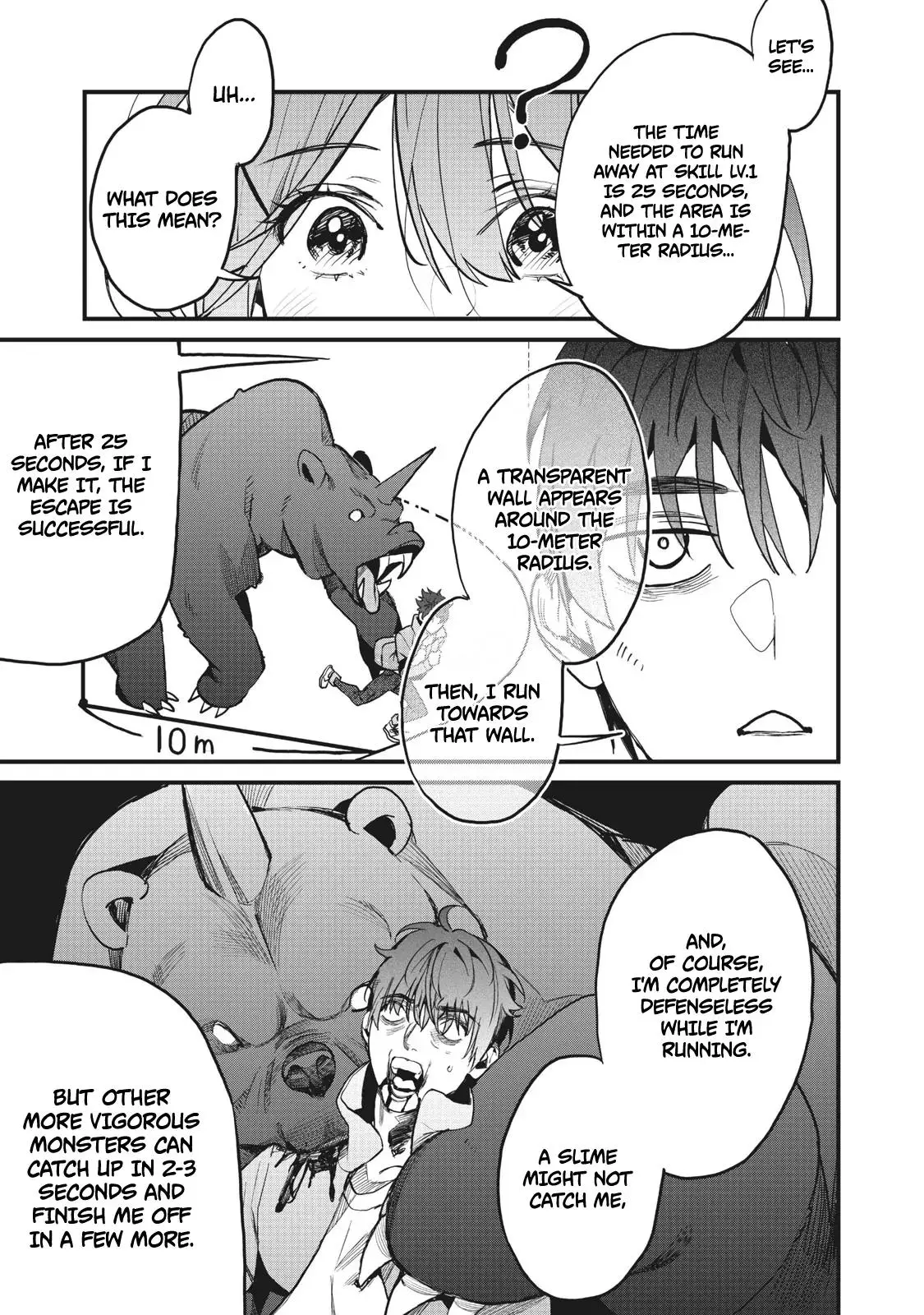 Using the Faulty Skill, "Escape," I Strive to Become the Strongest One Starting from the Utmost Low End of Ability Levels - Chapter 6 - Page 24