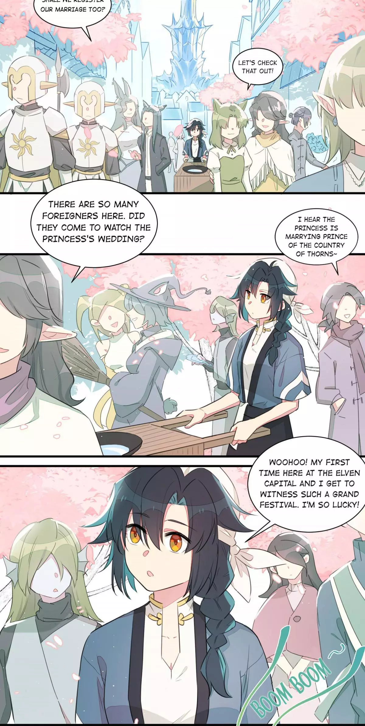 What Should I Do If I've Signed A Marriage Contract With The Elven Princess - Chapter 1 - Page 3