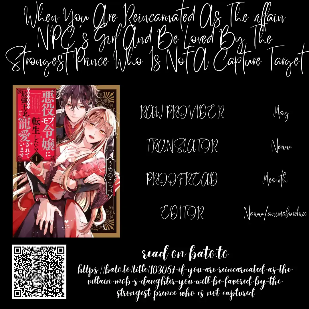 When You Are Reincarnated As The villain NPC's Girl And Be Loved By The Strongest Prince Who Is Not A Capture Target - Chapter 8 - Page 1